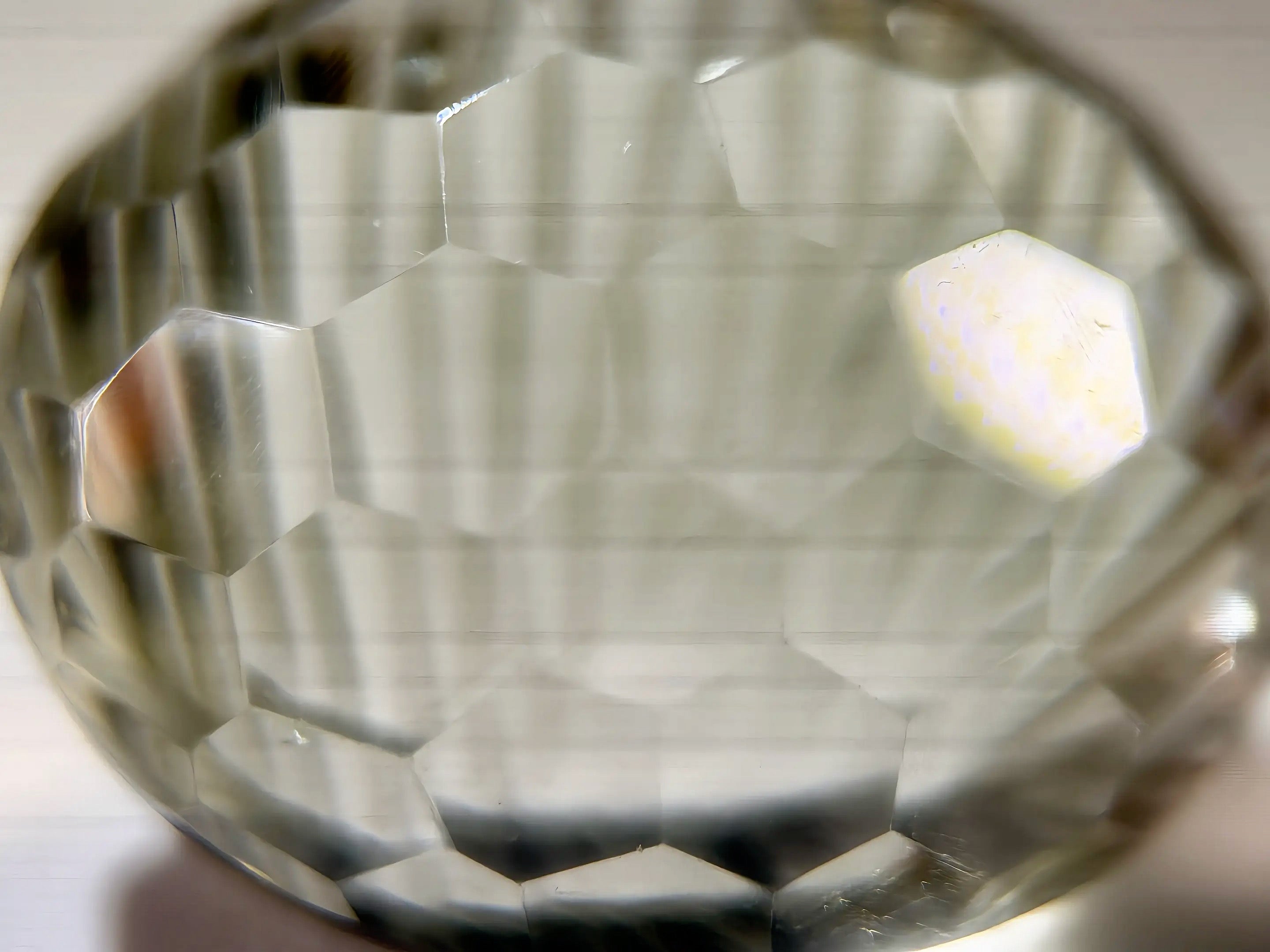 25.60ct Natural Lemon Quartz - Custom Kaleidoscope Oval - Massive Precision Cut - VS+ (WAV75)