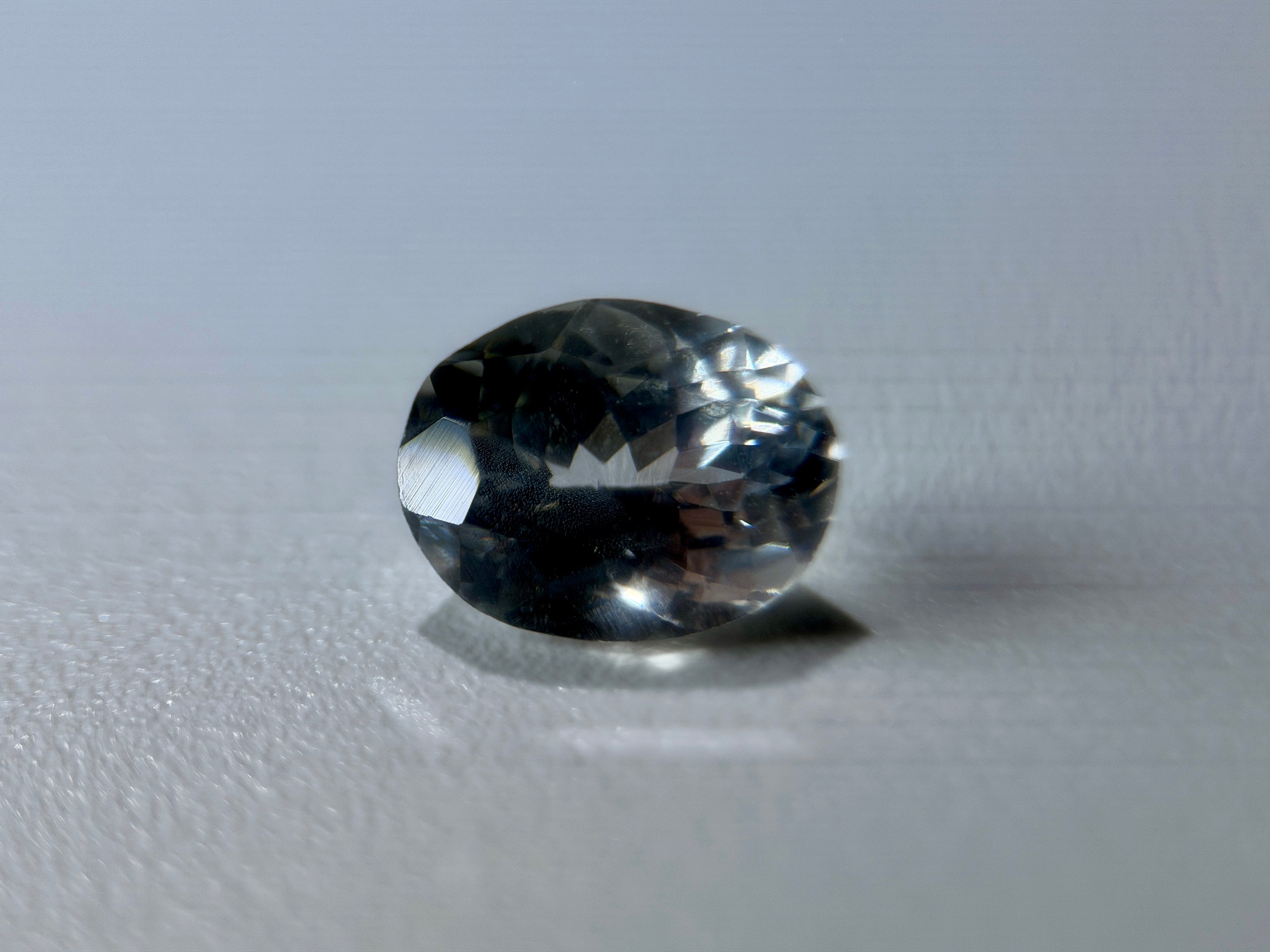 NATURAL SILLIMANITE (2.22CT) 9X7MM EXCELLENT CUT!! TOP QUALITY (WAV15)