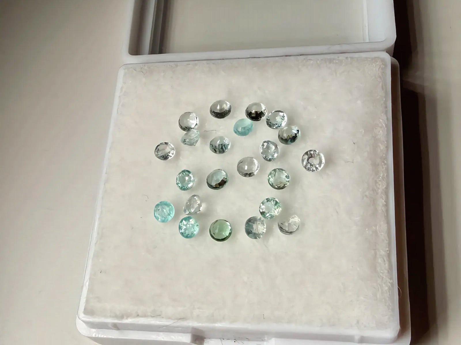 Rare Natural Paraiba Tourmaline Faceted Parcel | 2.06ctw (WAVS3)