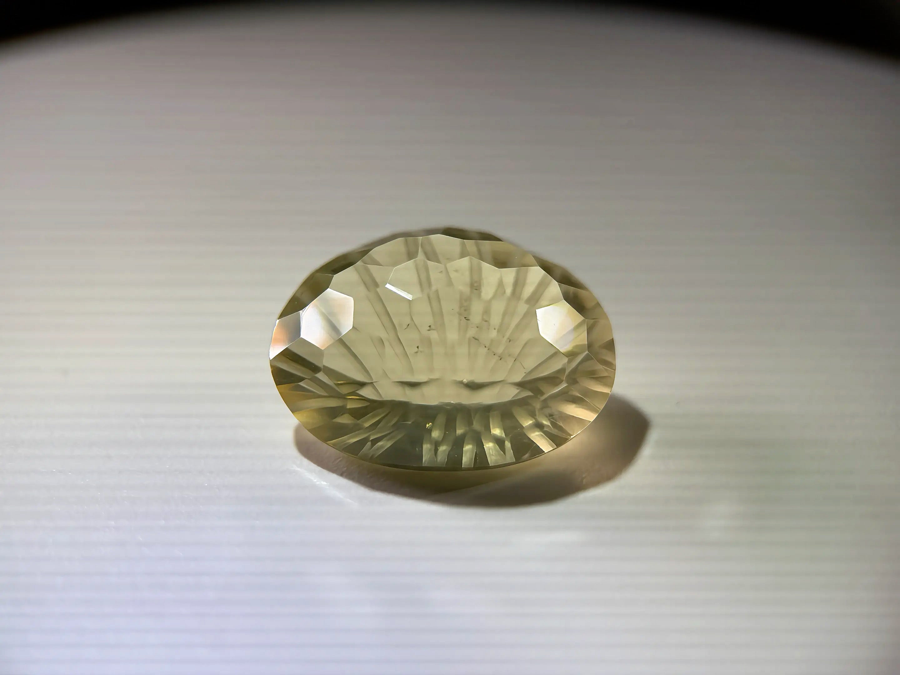 23.50ct Natural Lemon Quartz - Large Fancy Oval - VS Clarity - 27mm Collector’s Gem (WAV71)