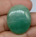 Natural Untreated Aquamarine Cabochon Gemstone (46.90 Ct) (WAV8)