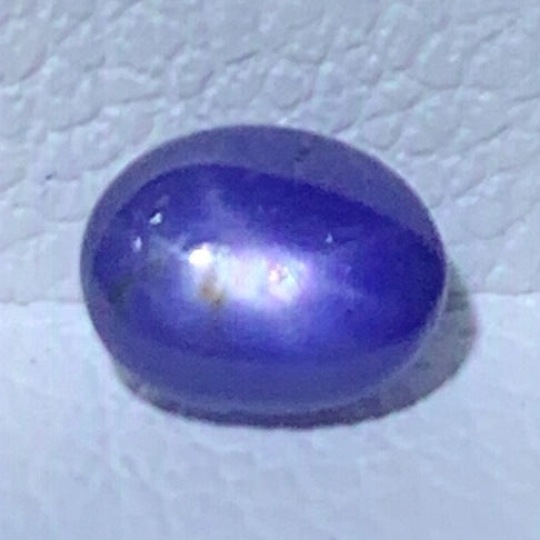 (0.49ct) Natural Star Sapphire - Rare Bluish Grey - 100% Untreated & Earth-Mined (WAV31)
