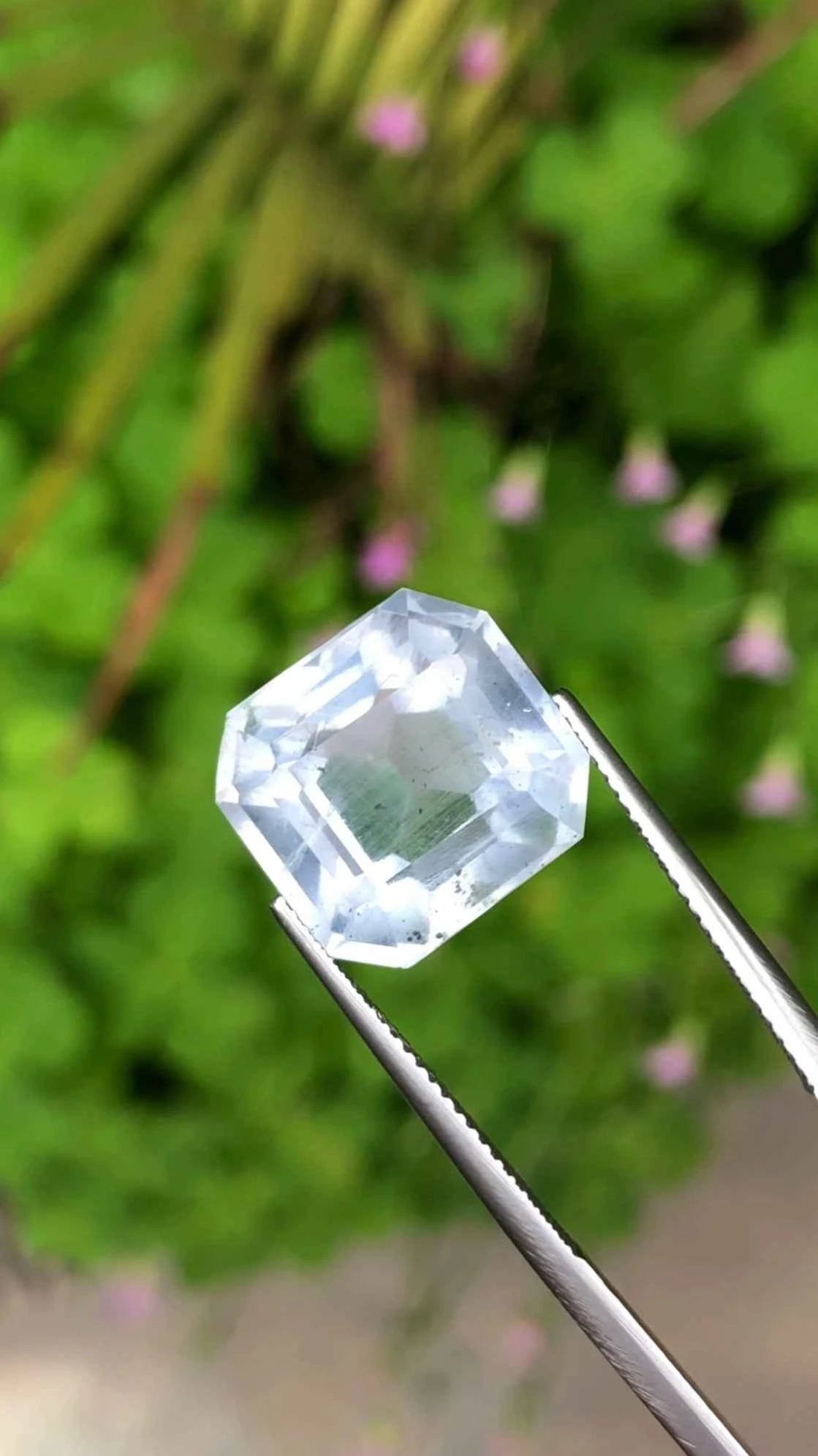 (18.76ct) Brazilian Ice-Blue Fluorite - Rare Aquamarine Hue| Vivid Water-Blue | Arctic Blue (WAV28)