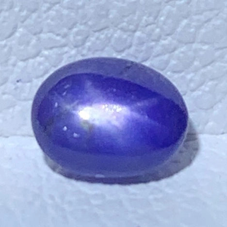 (0.49ct) Natural Star Sapphire - Rare Bluish Grey - 100% Untreated & Earth-Mined (WAV31)