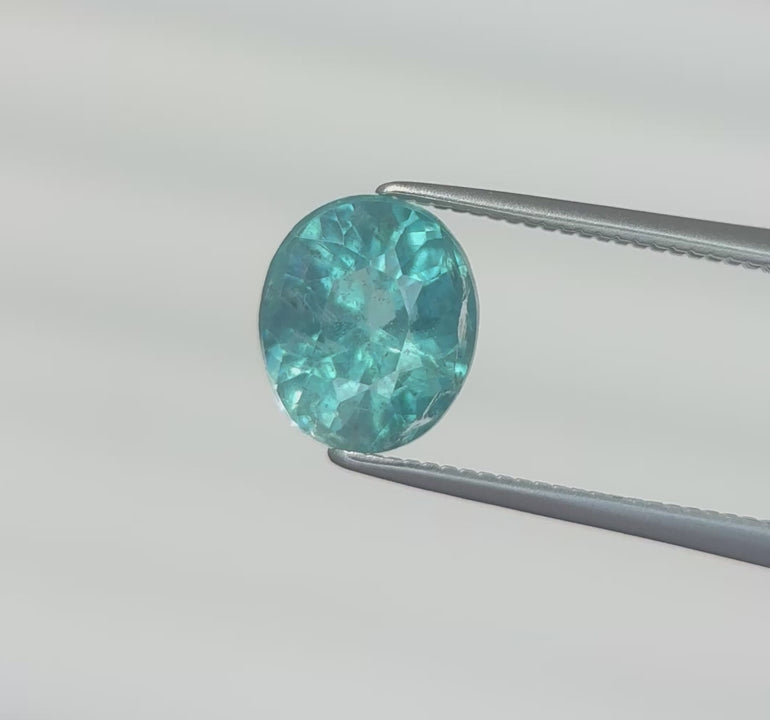 Natural Apatite Greenish Blue (1.84 CT) (WAV18)