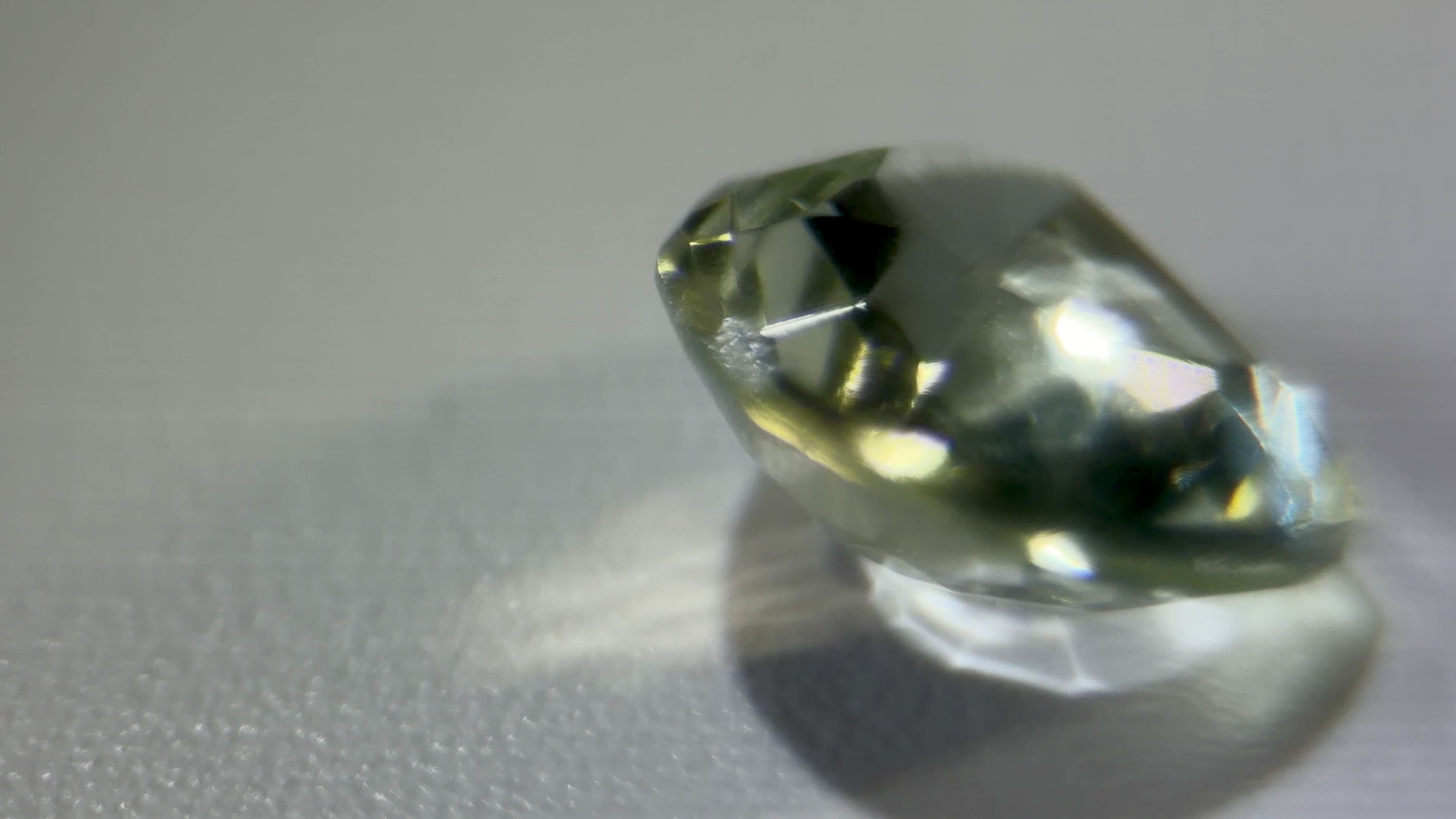 Natural Untreated Prasiolite (Green Amethyst) Faceted (4.55 Ct) (WAV11)
