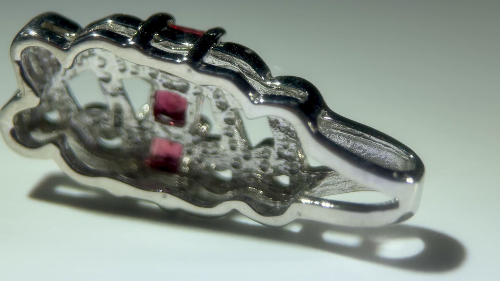 Natural Red Ruby Pendant (2.54g) (WAVJ2)