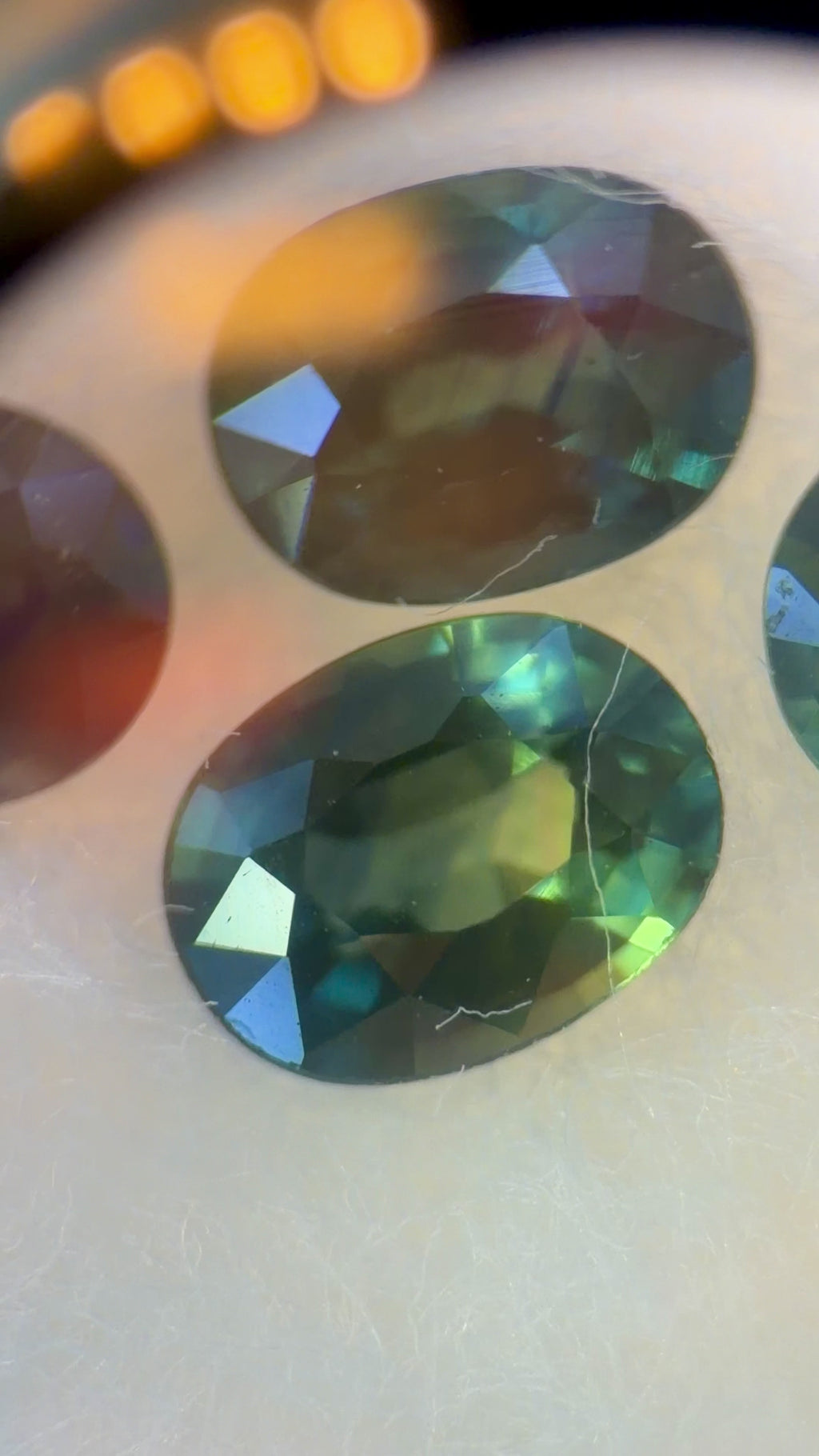 (9.90ctw) Precision-Cut Montana Teal Sapphire Melee Parcel (WAVS7)
