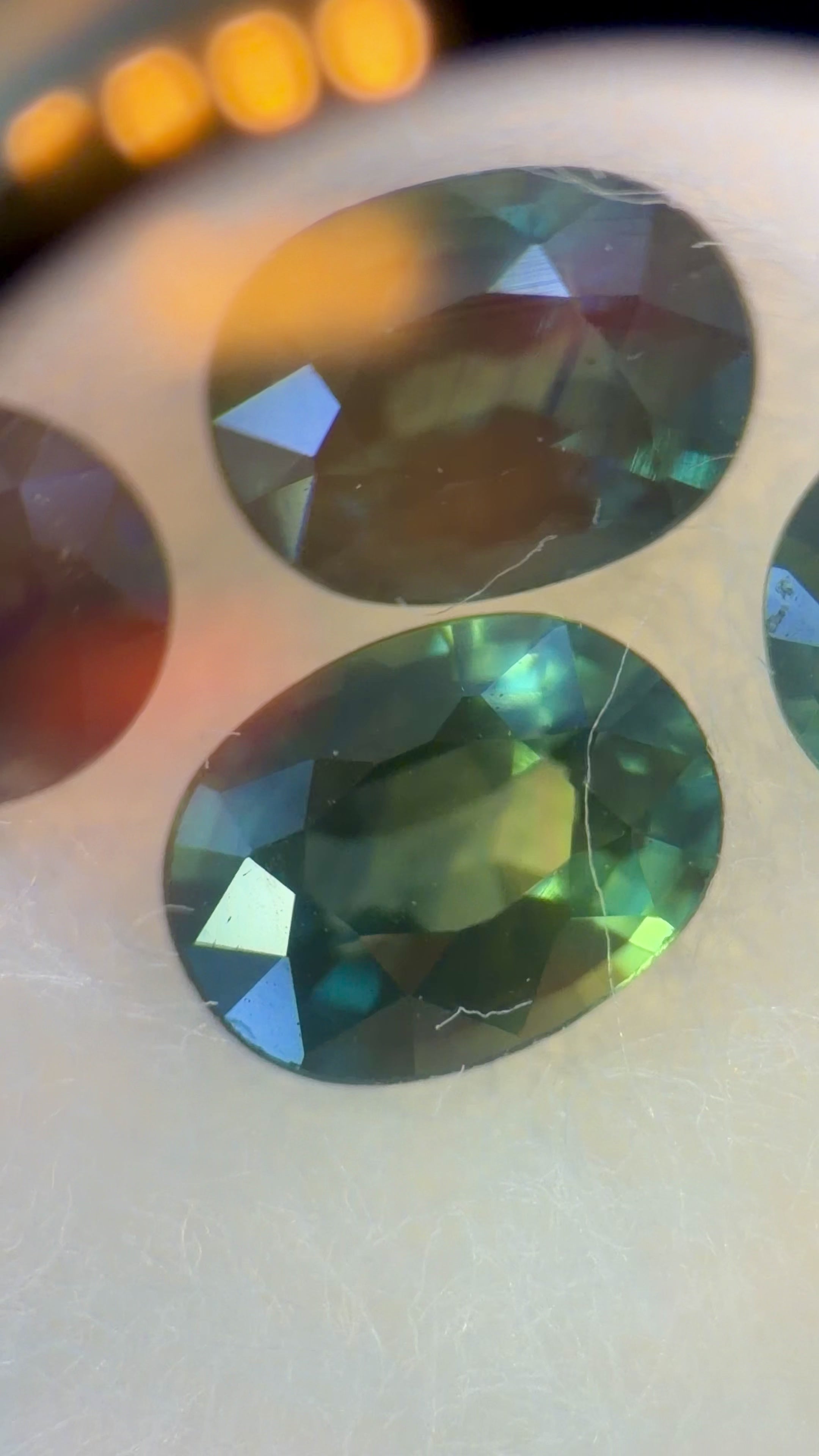 (9.90ctw) Precision-Cut Montana Teal Sapphire Melee Parcel (WAVS7)