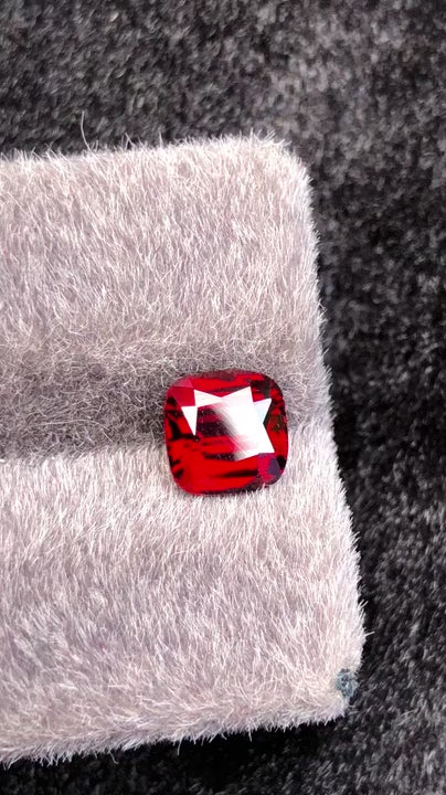 Red Malaya Garnet (2.21 ct) | Untreated East Africa Mine | Vivid Fiery Red (WAV25)