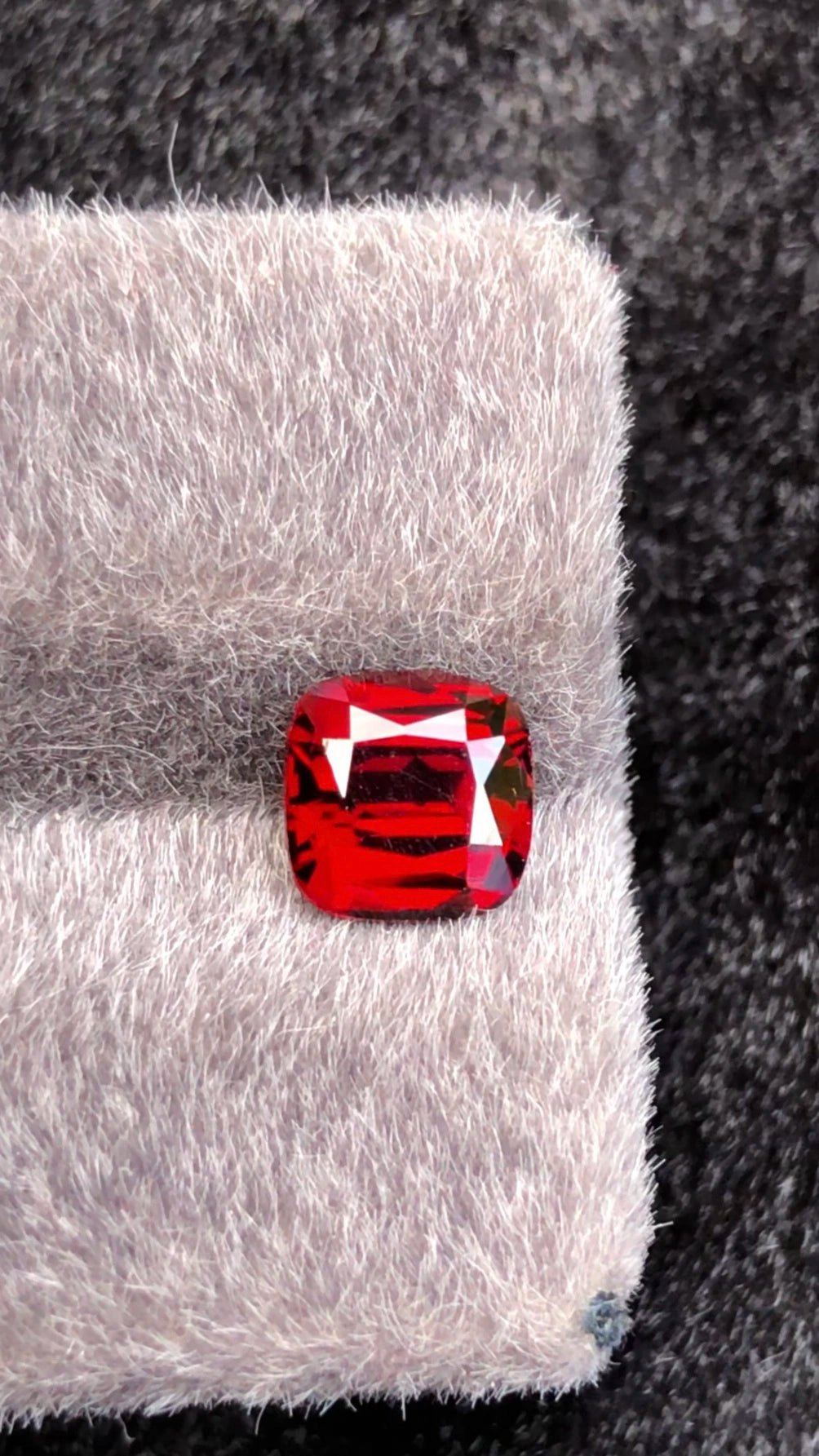 Red Malaya Garnet (2.21 ct) | Untreated East Africa Mine | Vivid Fiery Red (WAV25)