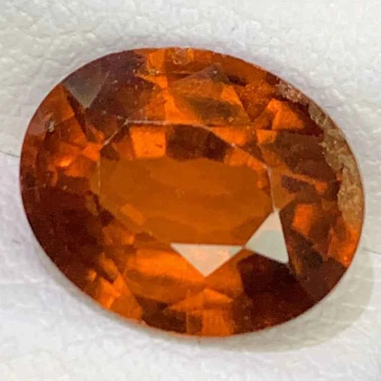 (3.11ct) Natural Orange Garnet - "Cinnamon Beauty" - Untreated Earth (WAV33)