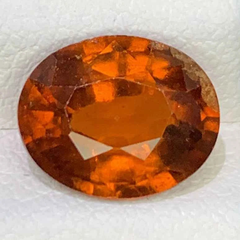 (3.11ct) Natural Orange Garnet - "Cinnamon Beauty" - Untreated Earth (WAV33)
